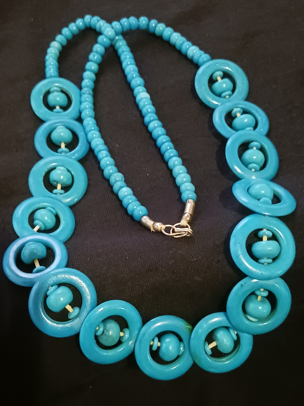 Blue Statement Necklace